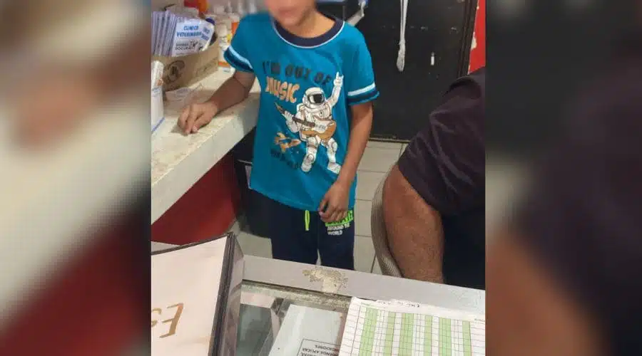 Policía Municipal y elementos de la FGE localizan al niño César Santiago en Los Mochis