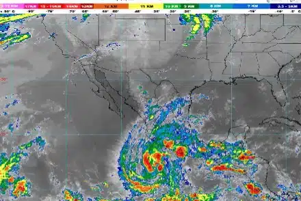 Prevén intensas lluvias en 10 estados por la tormenta Kristy