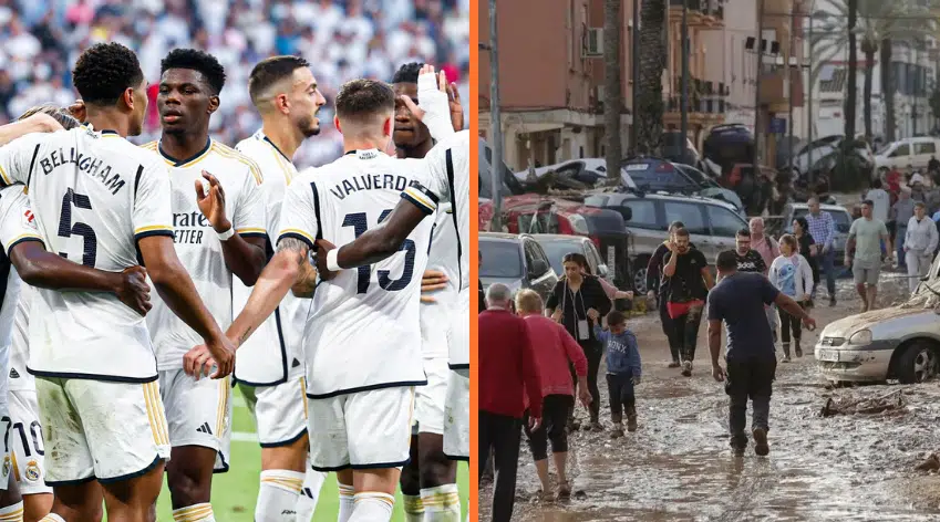 El Real Madrid realiza donativo para apoyar a los afectados por inundaciones