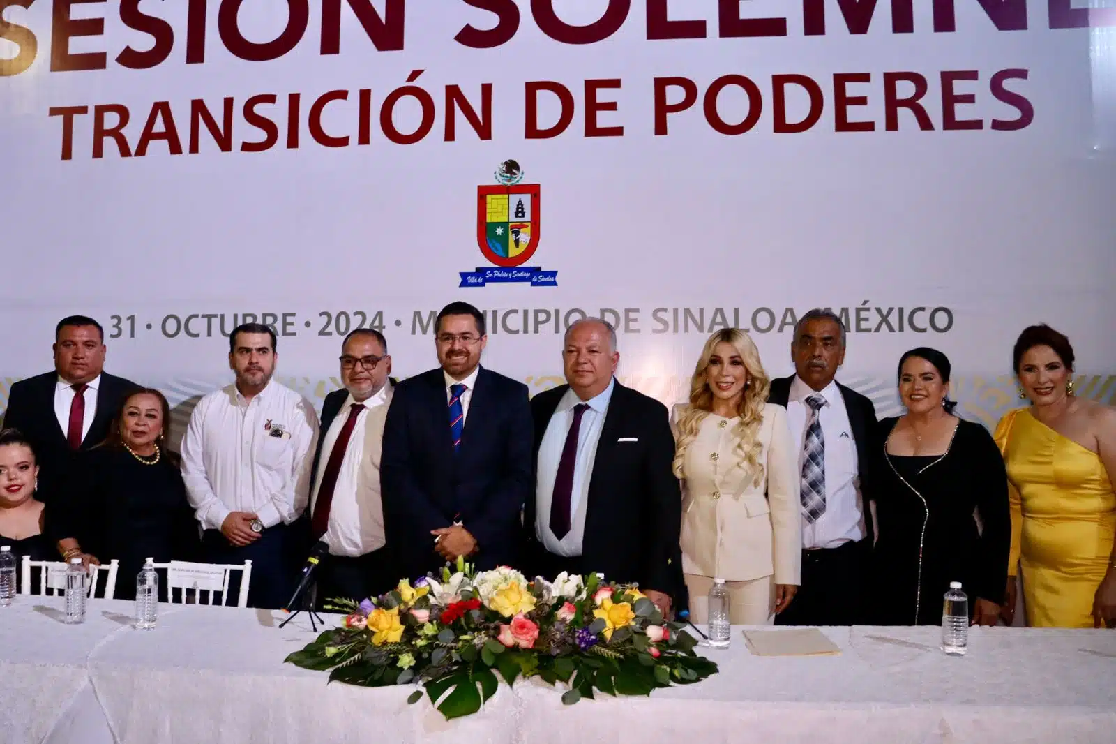 Rolando Mercado asume su segundo mandato como alcalde de Sinaloa municipio.