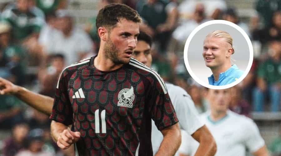 Santiago Giménez, futbolista mexicano.