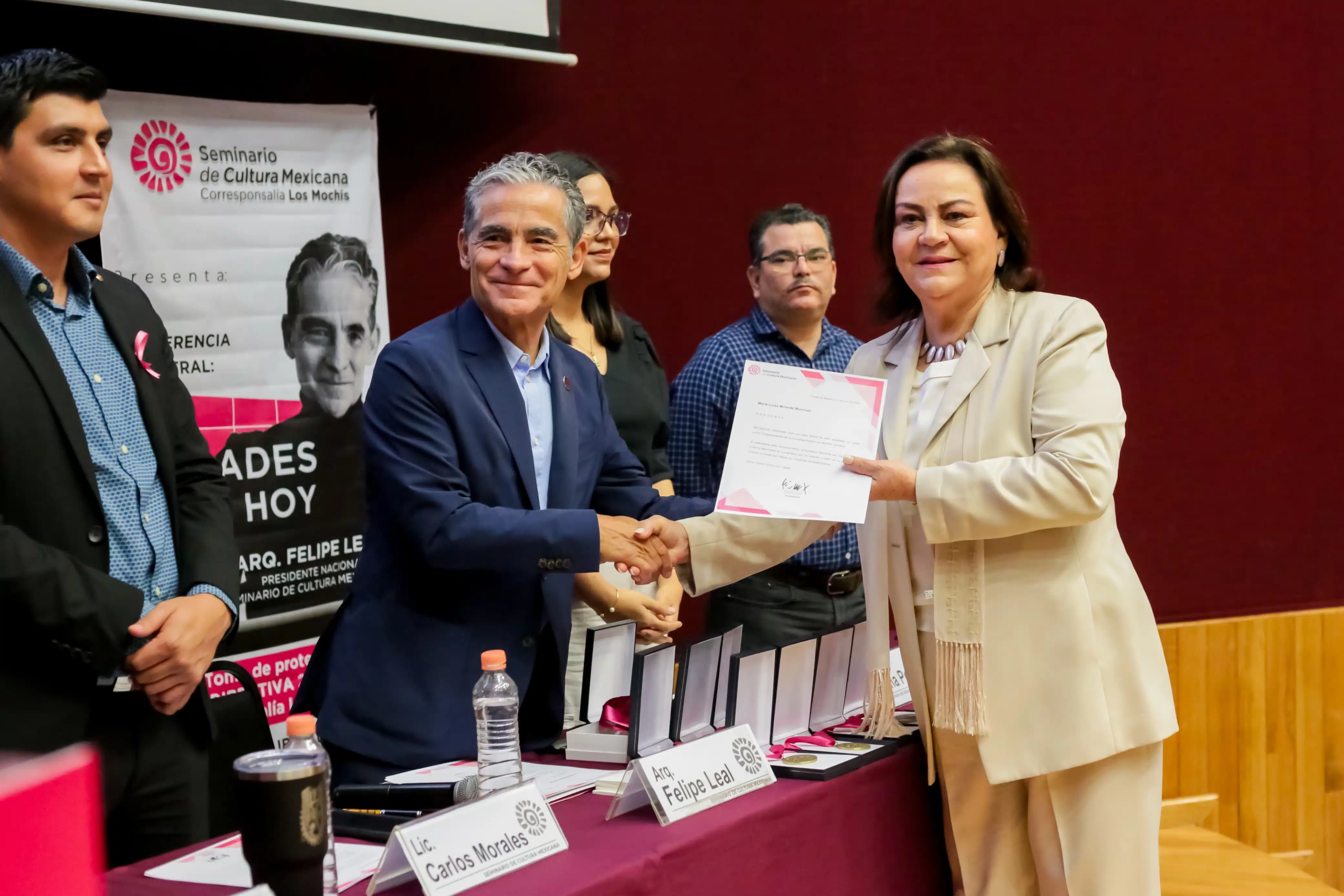 Tomas de protesta en la Corresponsalía Los Mochis del Seminario de Cultura Mexicana