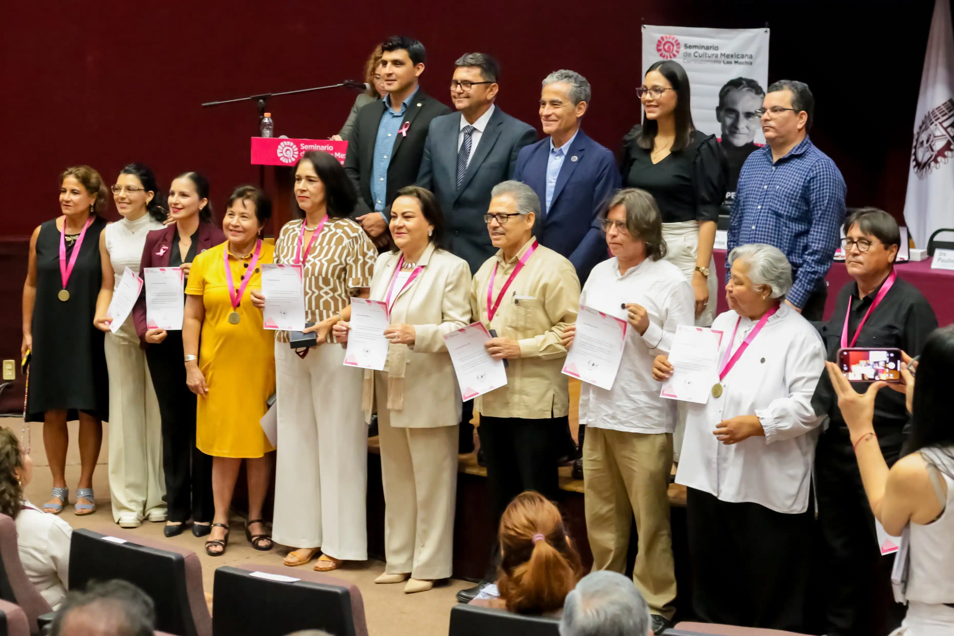 Tomas de protesta en la Corresponsalía Los Mochis del Seminario de Cultura Mexicana