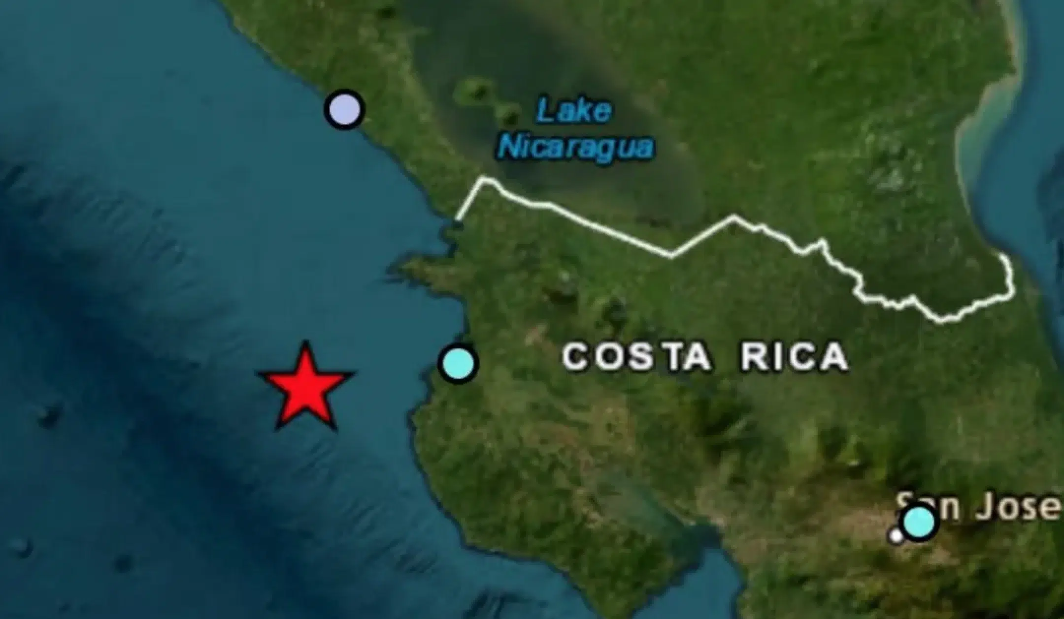 Se registra temblor en Costa Rica