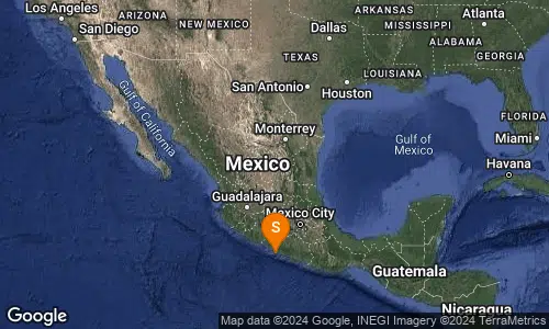 Sismo en Guerrero esta noche