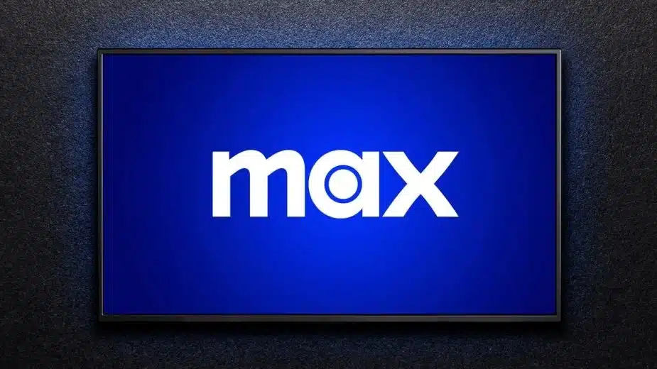 Pantalla de televisor con la plataforma de Max