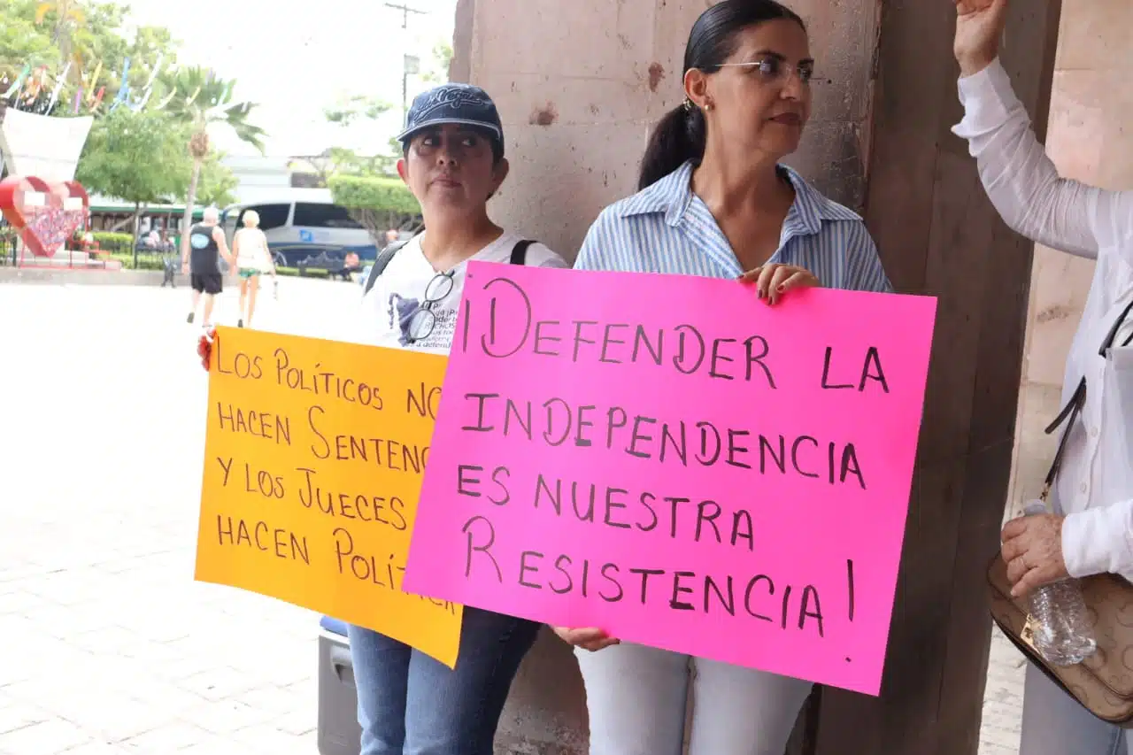 Vuelven a las calles para expresar su rechazo a la reforma judicial (4)