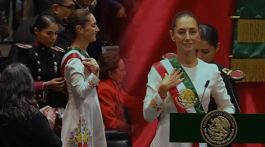 Claudia Sheinbaum rindió protesta como la primera presidenta de México