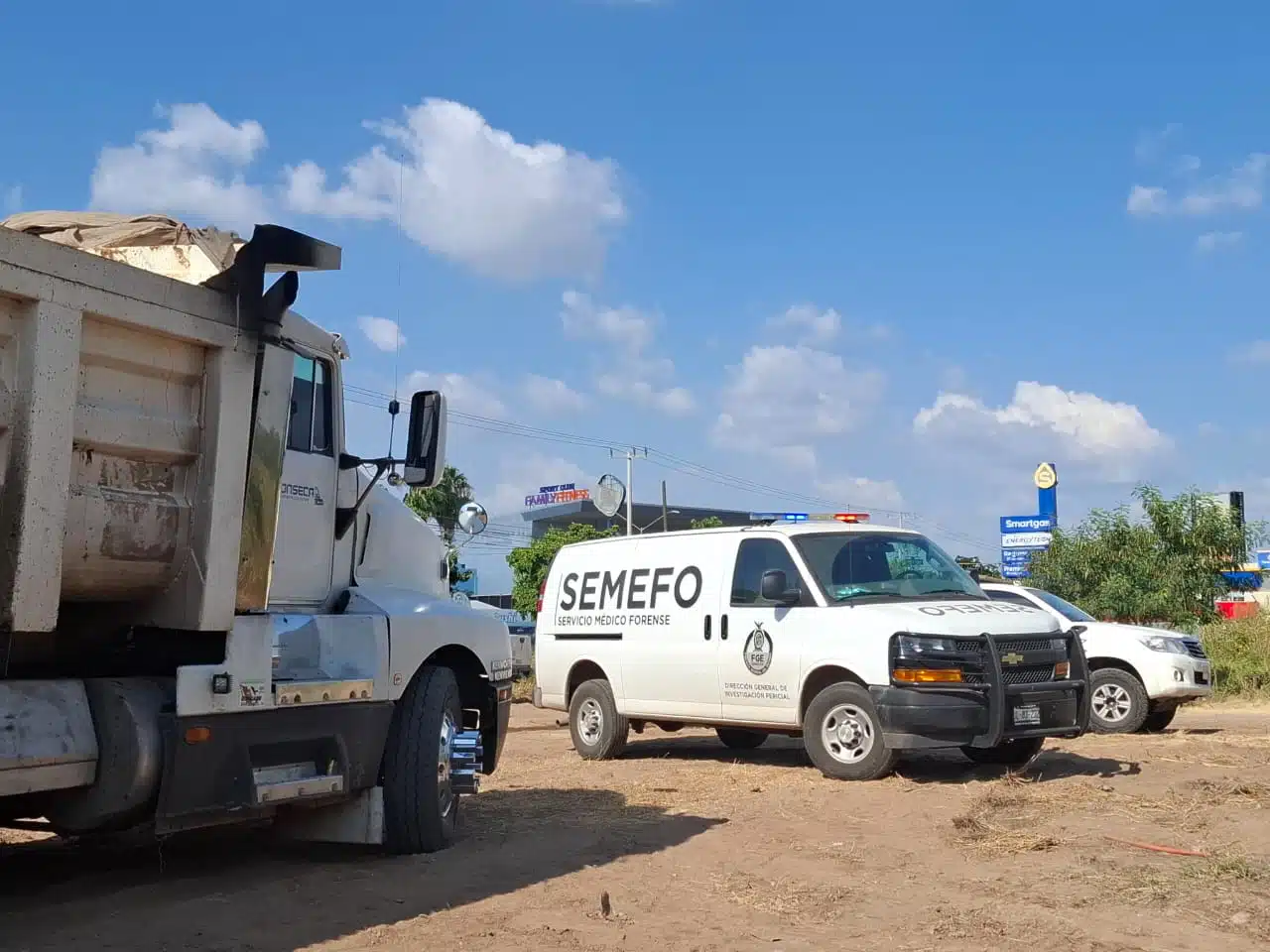 Semefo en constructora donde ocurrió accidente