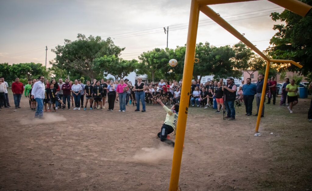 cancha en la colonia Finisterra, Culiacán