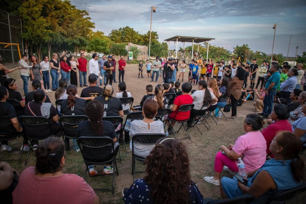 cancha en la colonia Finisterra, Culiacán