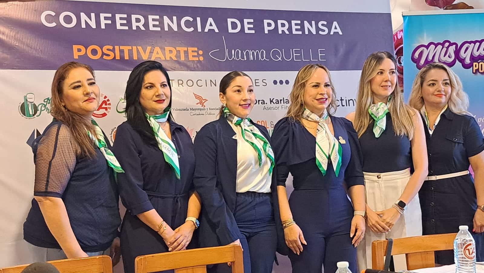 La Asociación Mexicana de Mujeres Jefas de Empresas (AMMJE) capítulo Los Mochis invita a la conferencia Positivarte.