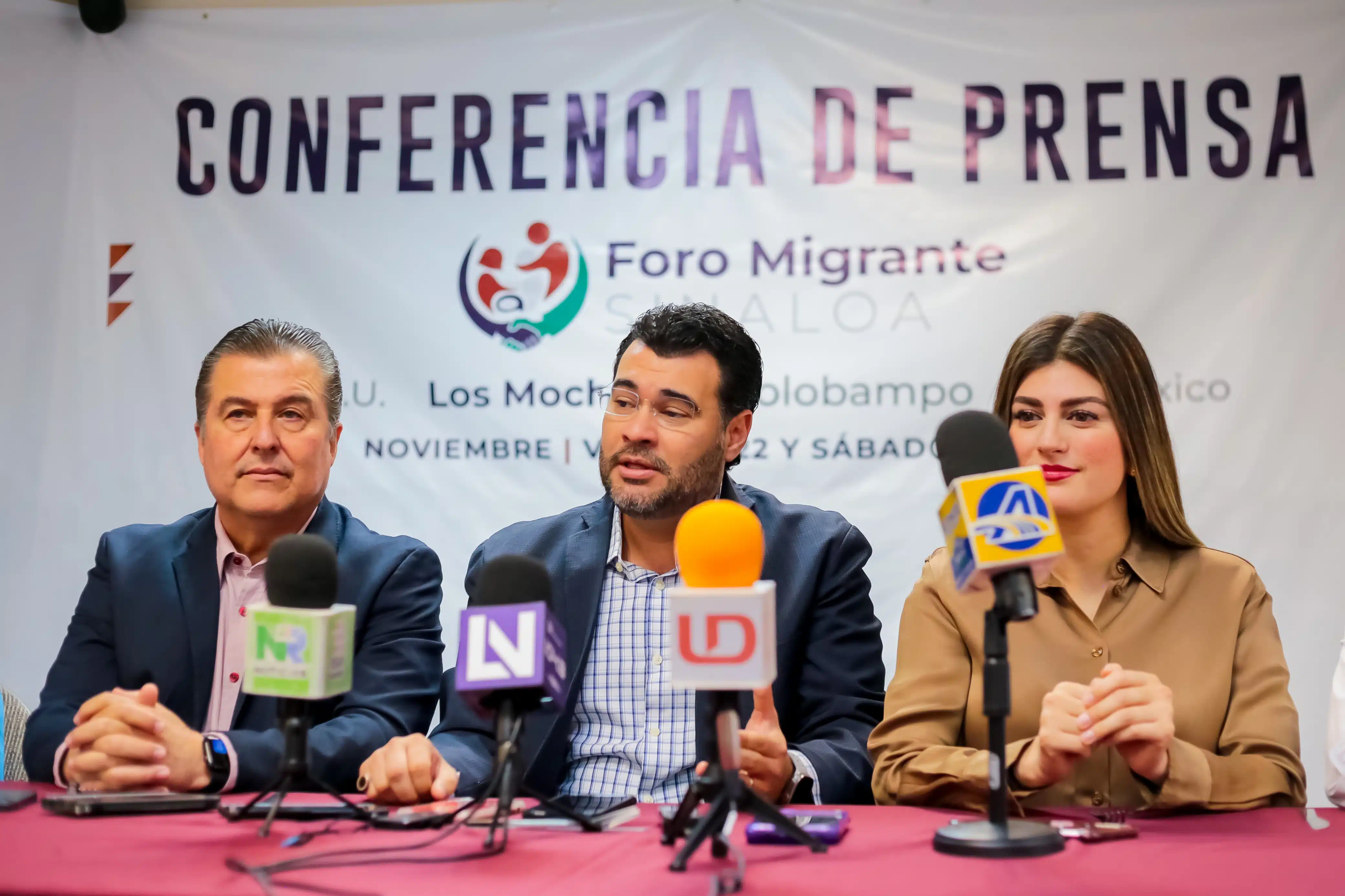 Rueda de prensa del tercer foro migrante