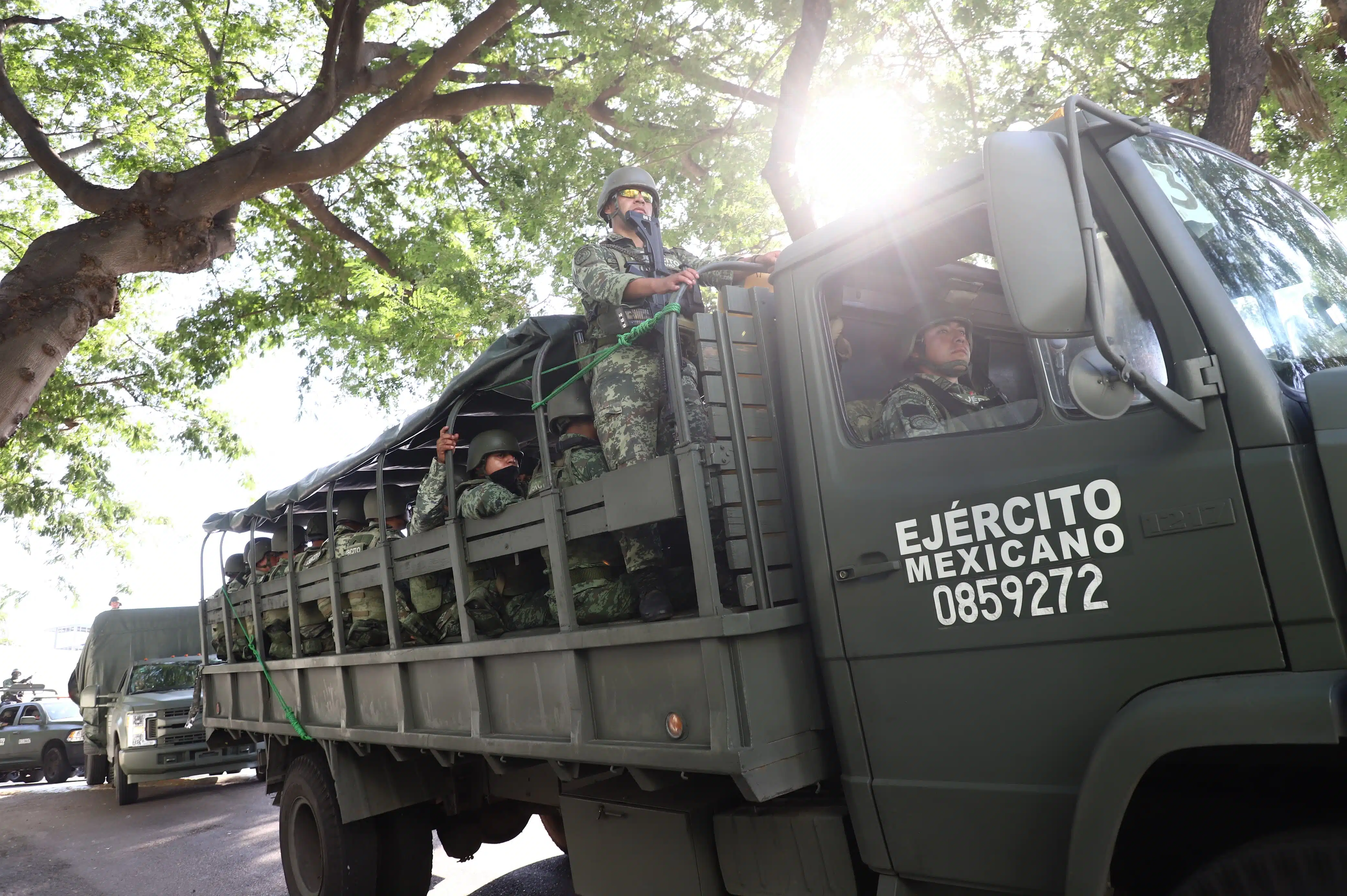 Elementos del Ejército Mexicano