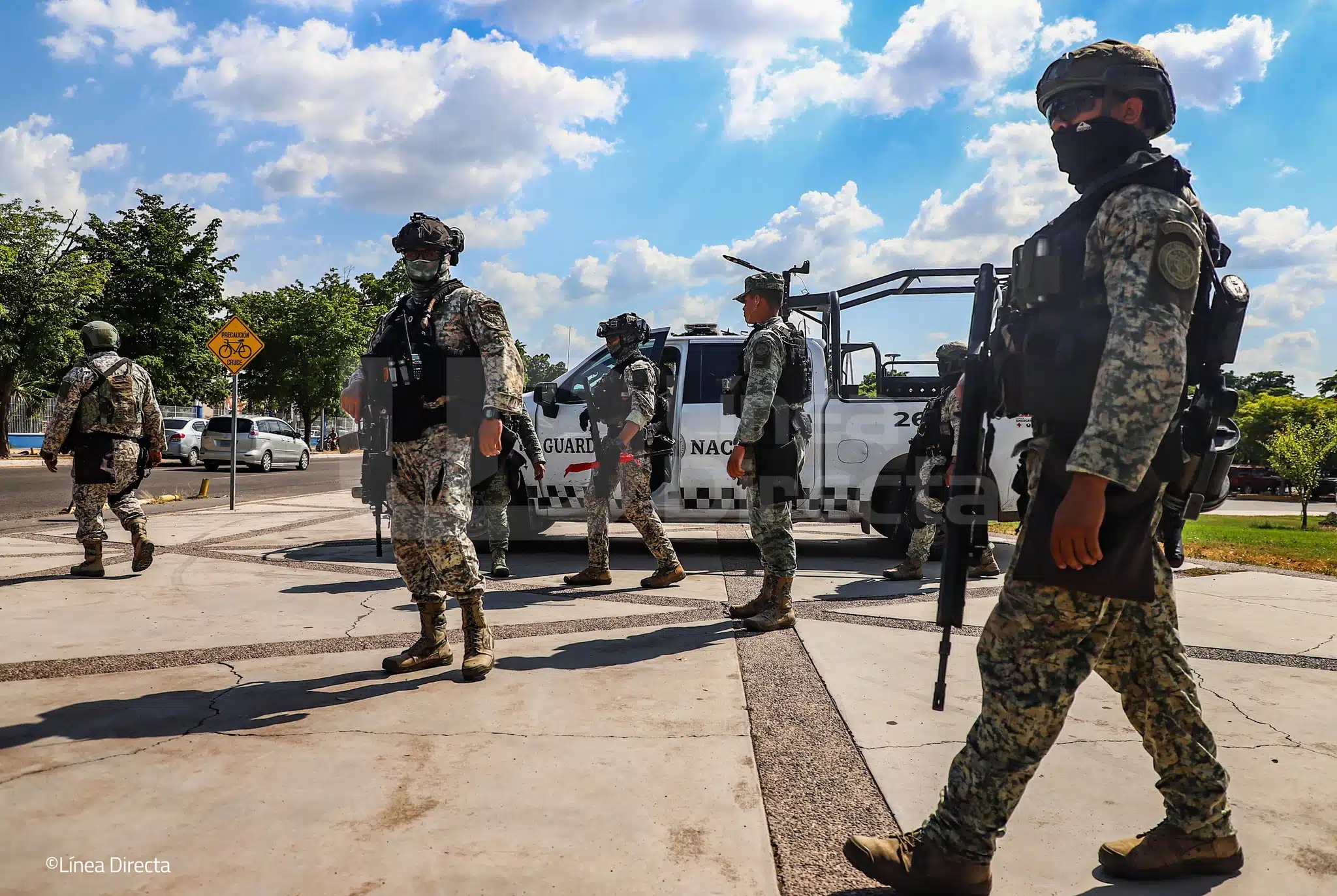 Elementos de la Guardia Nacional