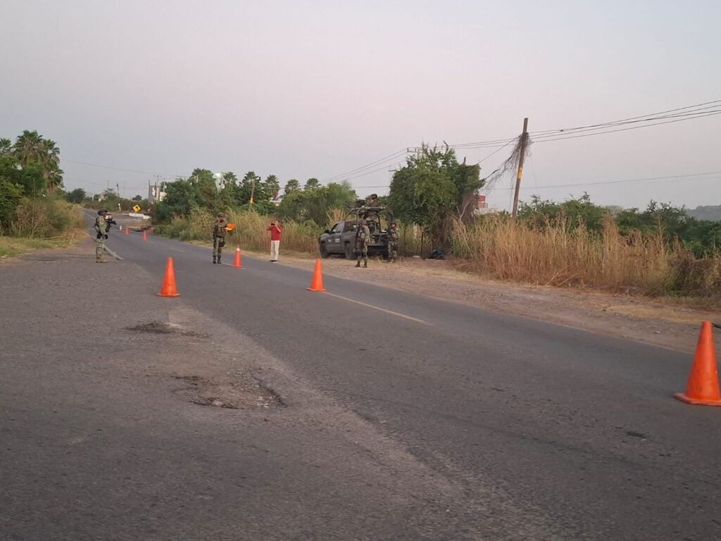 Elementos del Ejército Mexicano en Culiacán