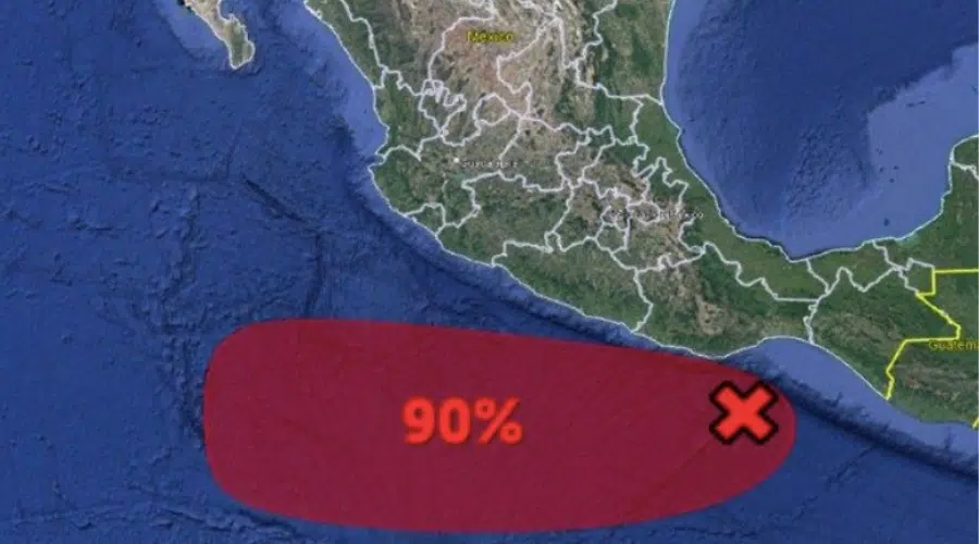 Los remanentes de la desaparecida tormenta tropical “Nadine” que entró por Chiapas a México llegaron al Pacífico y se han unido con una zona de baja presión que en breve podrían activar una nueva depresión tropical o incluso al ciclón “Kristy”