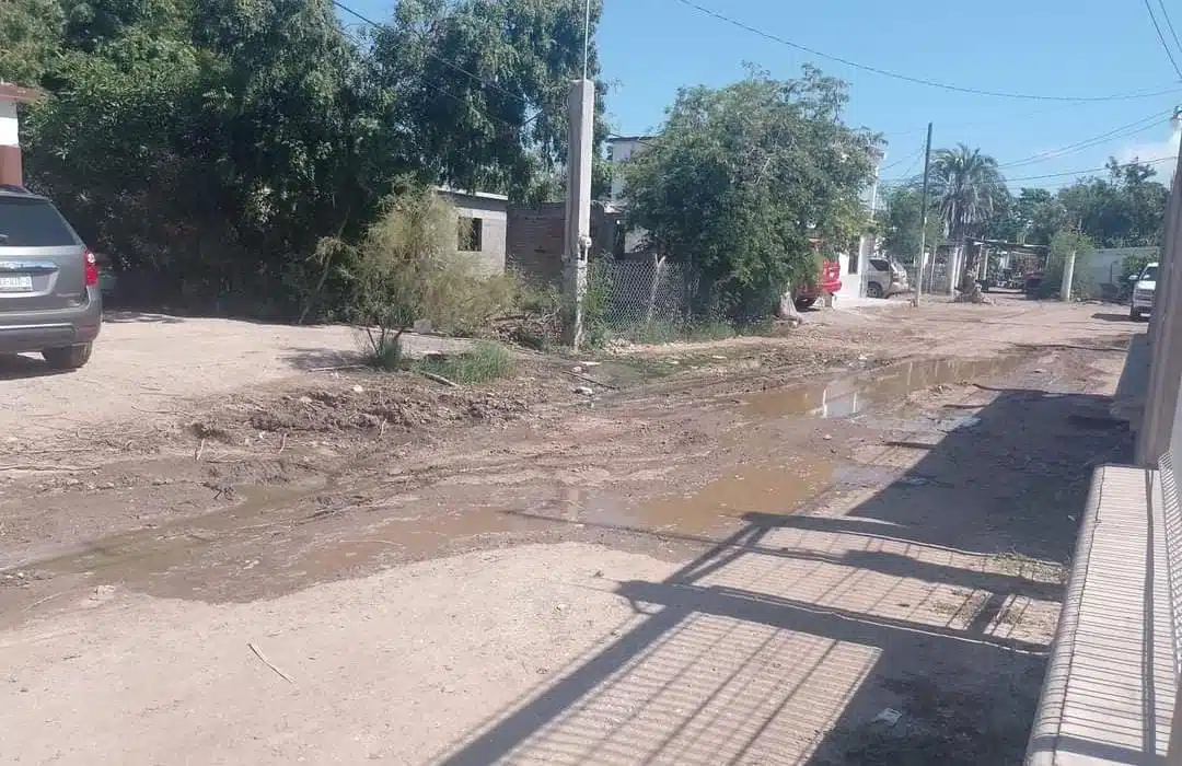 laguna de aguas sucias drenajes