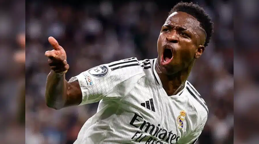 Jugador del Real Madrid Vinicius Jr