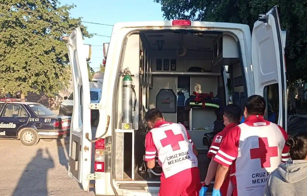 Sufre accidente joven de 14 años