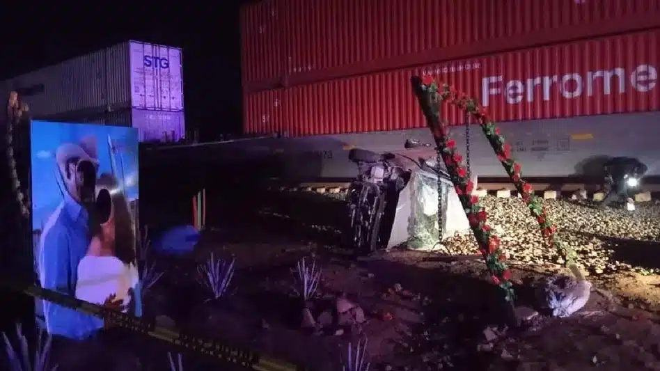 Accidente de tren cobra tres vidas en Jalisco