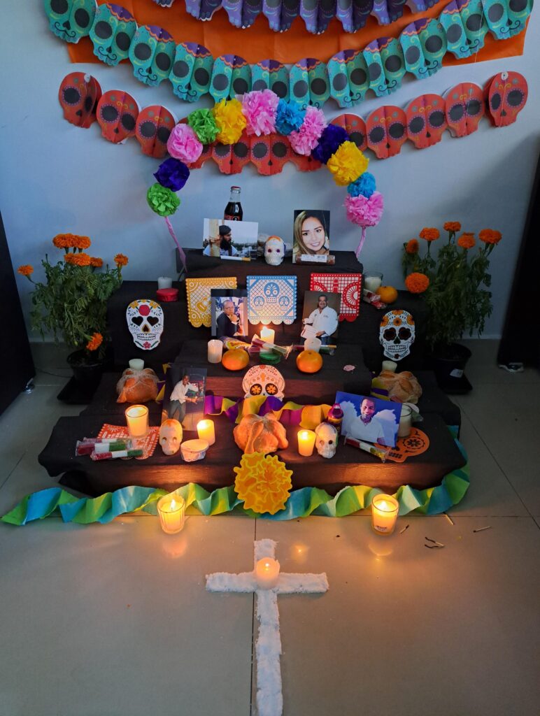 Altar de muertos hecho por RSN Culiacán.