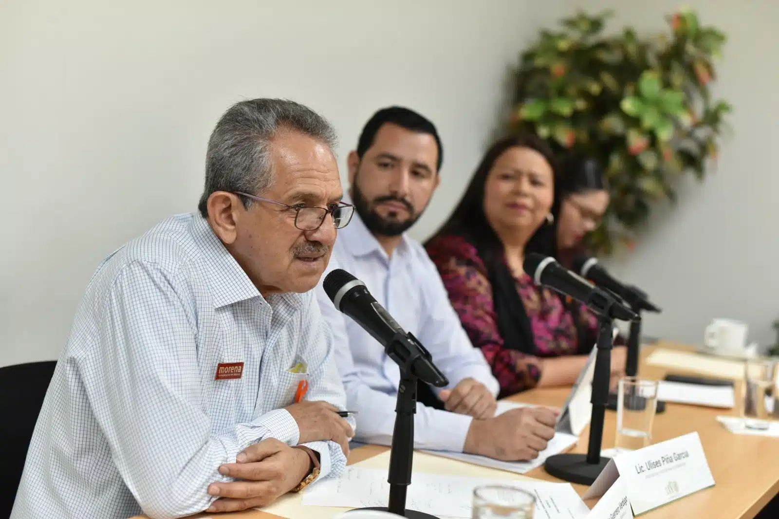 Ángel Ulises Piña García, delegado de los Programas para el Bienestar en Sinaloa.