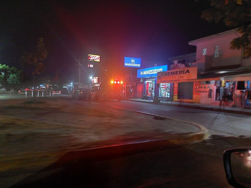 Ataque armado en la colonia 20 de Noviembre.