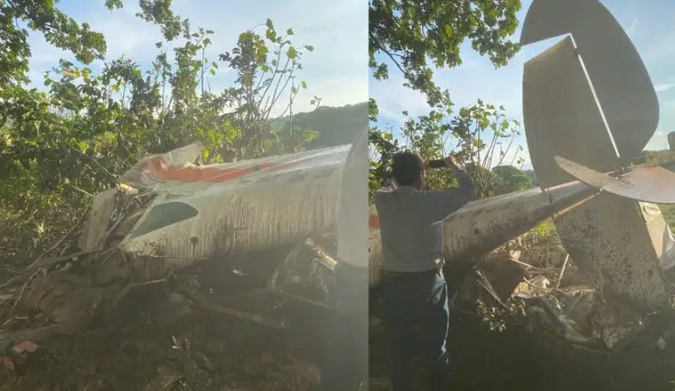 Avioneta se desploma y deja como saldo a una persona sin vida en Chiapas