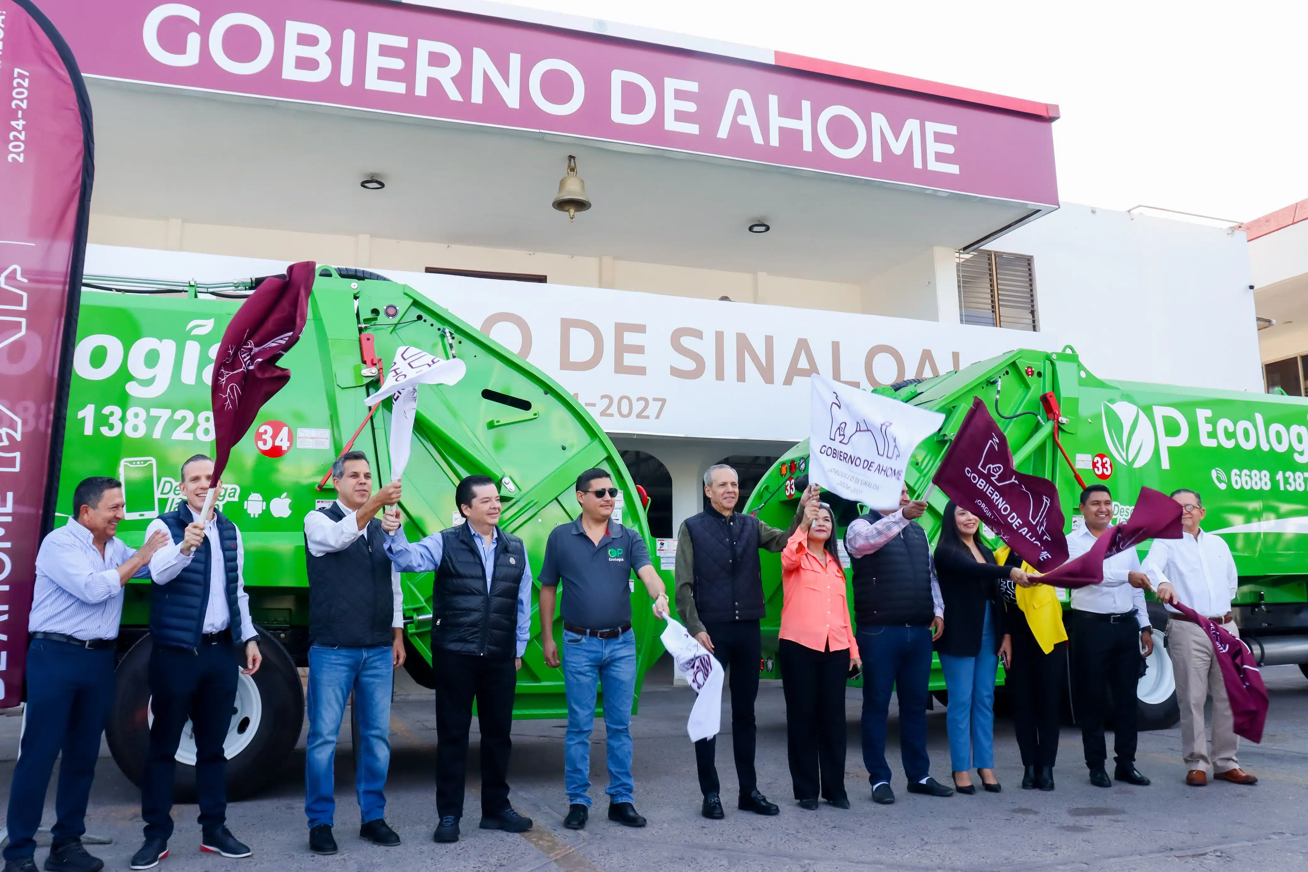 CAMIONES DE RECOLECCIÓN DE BASURA AHOME UNIDADES NUEVAS