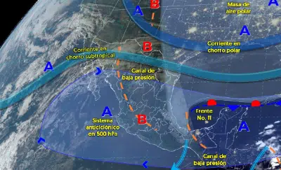 Mapa del clima en México