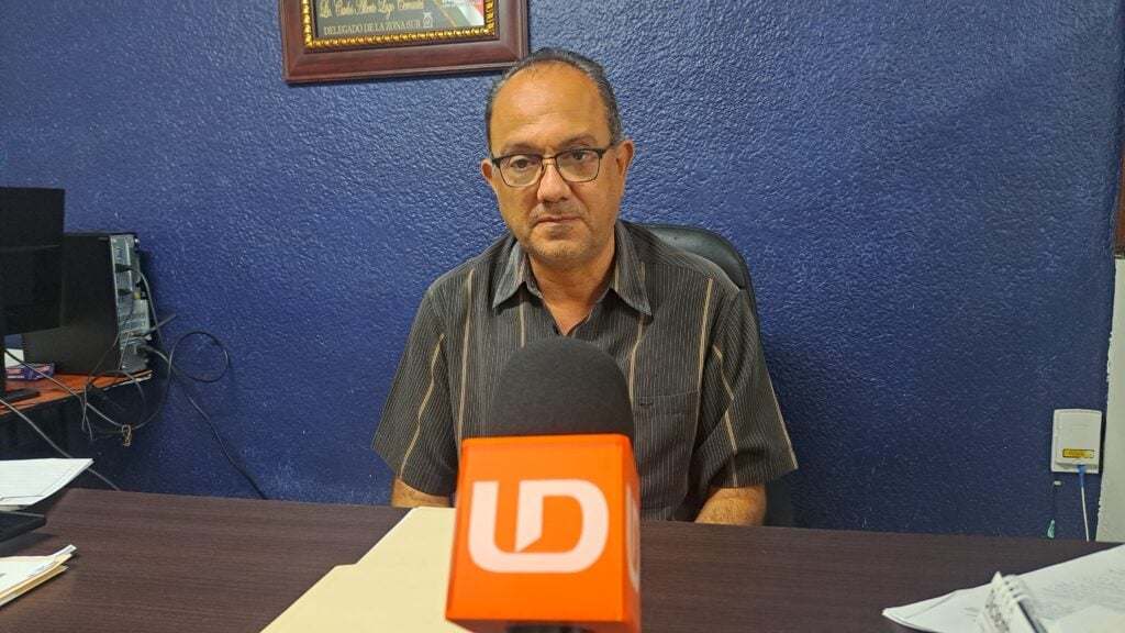 Carlos Alberto Lugo Cervantes, titular de la Delegación de Trabajo y Previsión Social de la zona sur de Sinaloa.