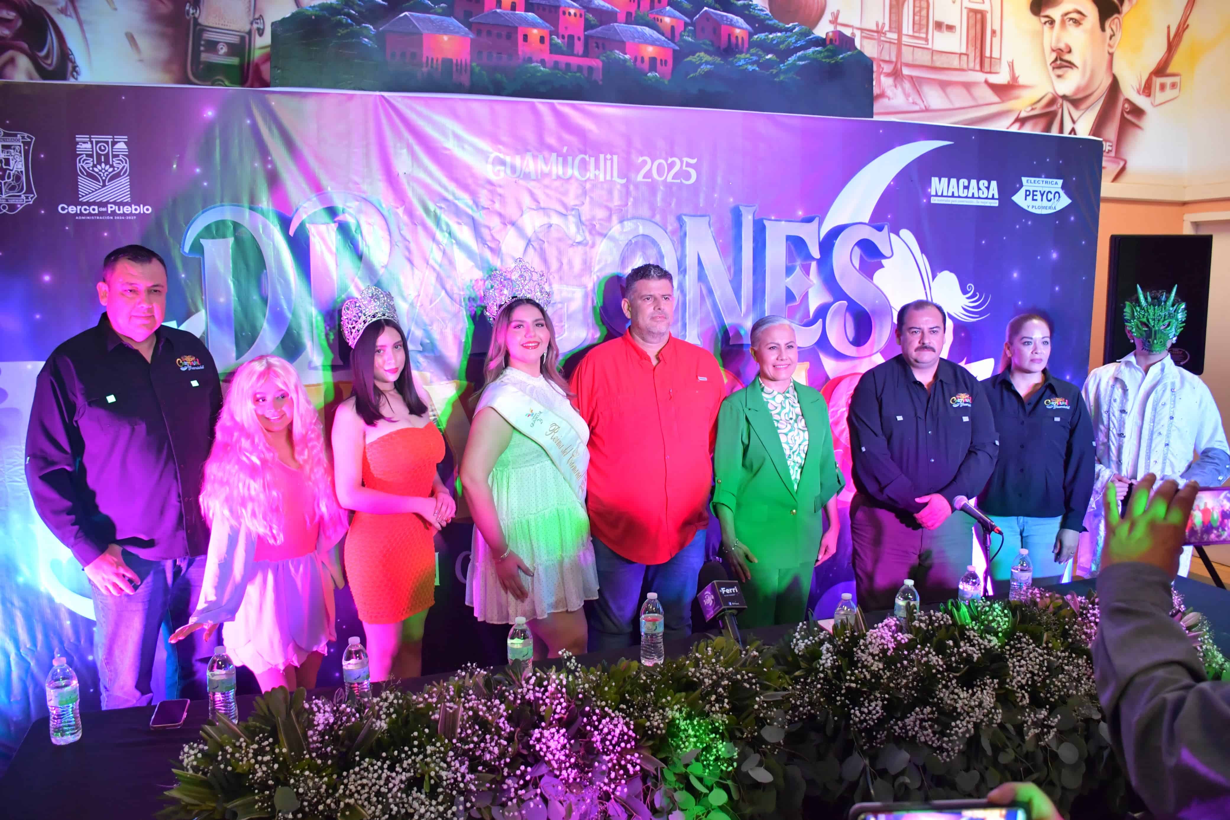 La temática del carnaval de Guamúchil 2025 será de “dragones y leyendas