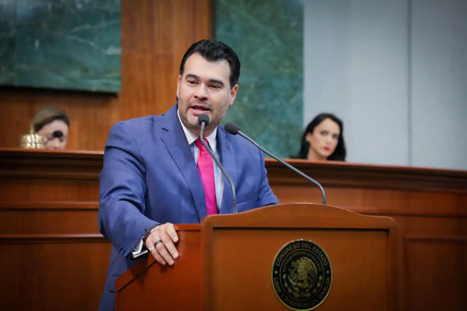 César Ismael Guerrero Alarcón, presidente de la Comisión de Asuntos Migrantes del Congreso del Estado.