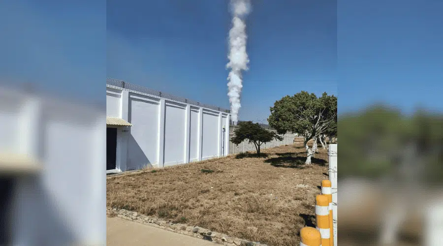 Columna de humo cerca de la Termoeléctrica en Mazatlán no es fuga de gas