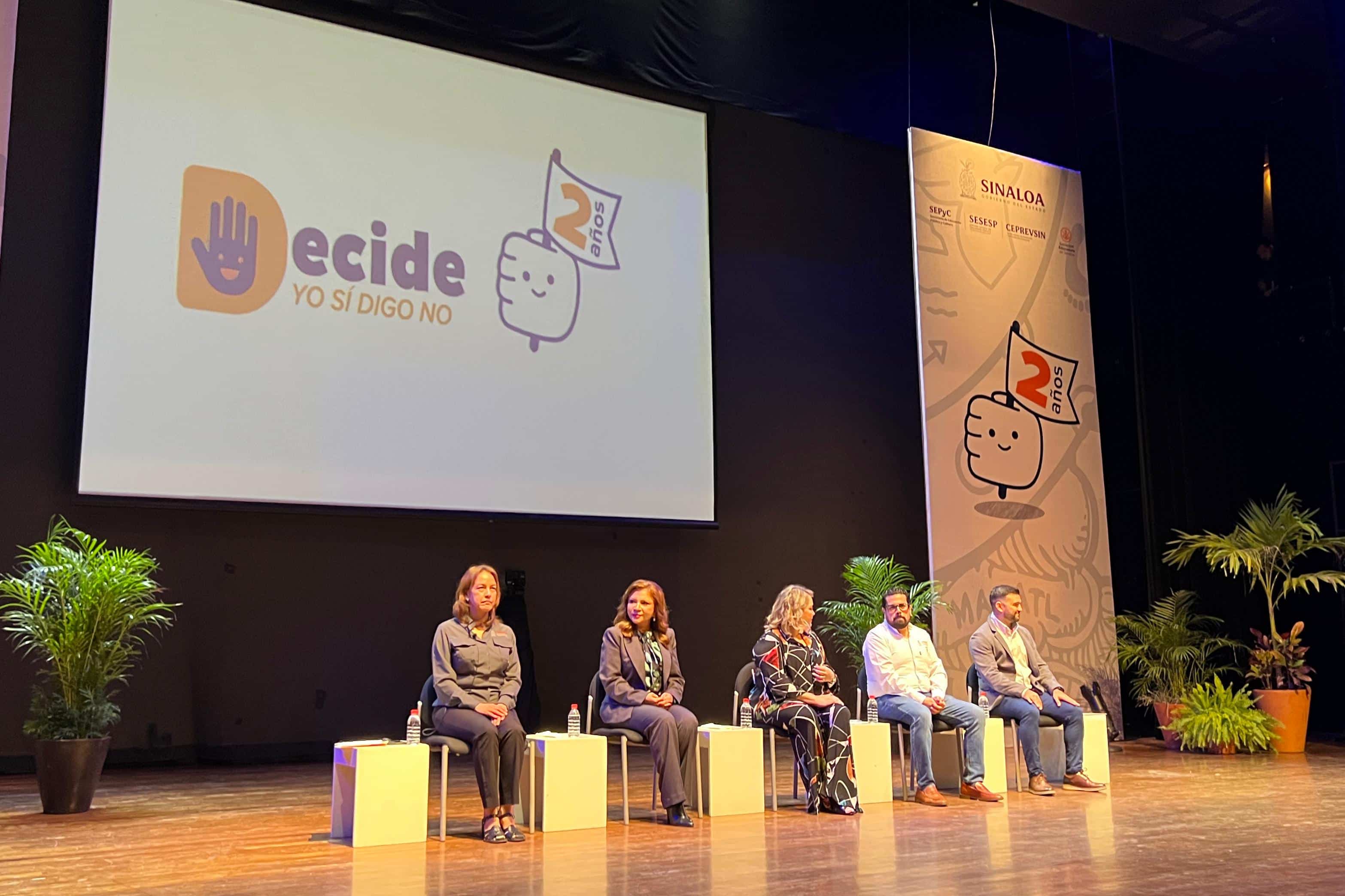 programa “Decide, yo digo no”