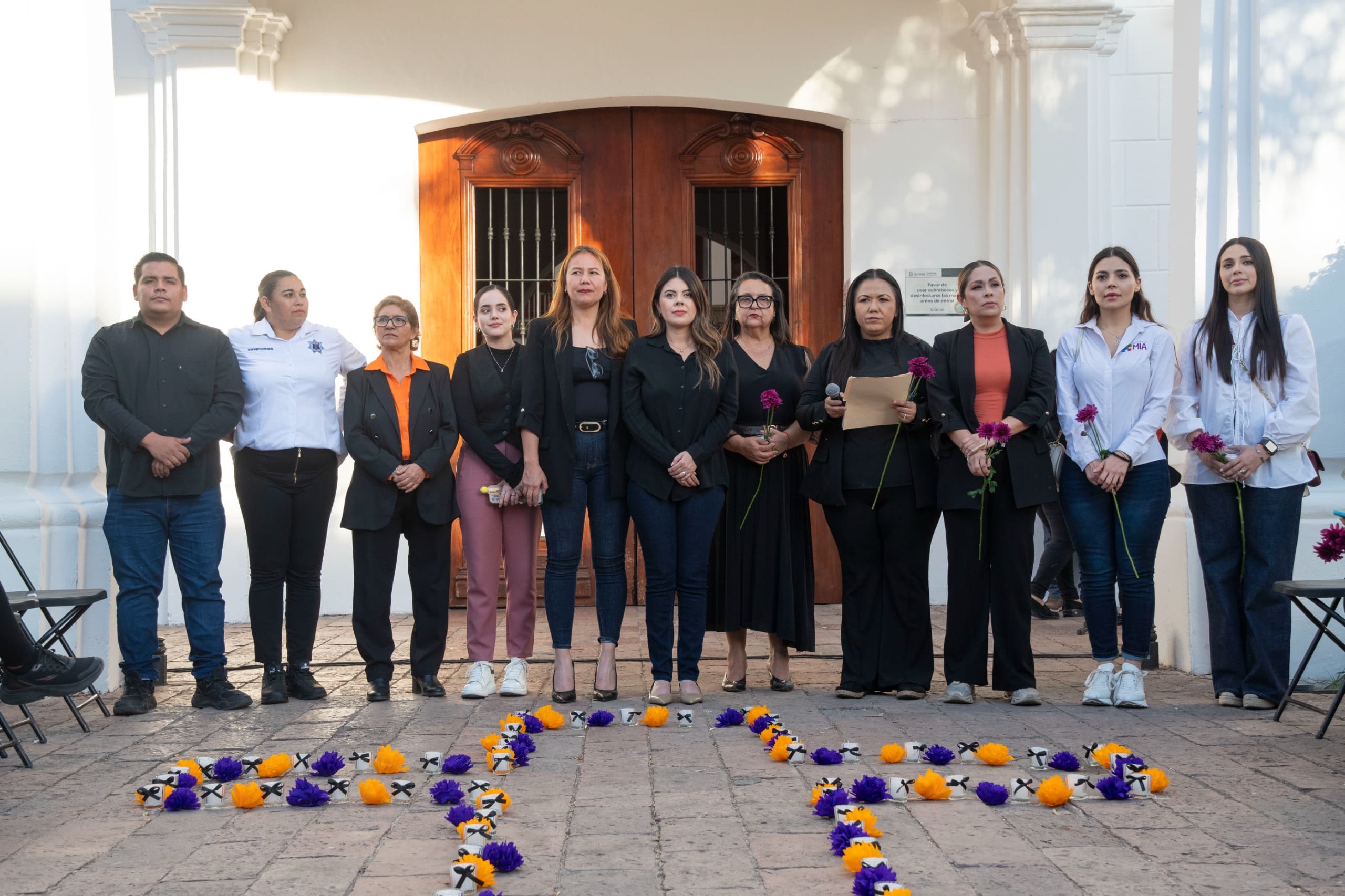 El Ayuntamiento de Culiacán llevó a cabo diversas actividades para rendir homenaje a las víctimas de feminicidio y desaparición.