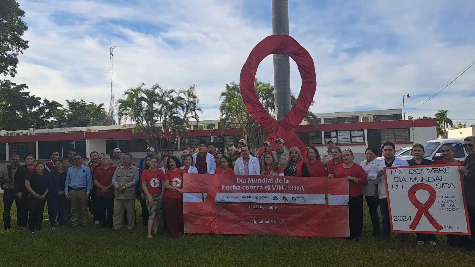 Personal de la Capacits conmemora desde sus instalaciones Día Mundial de la Lucha contra el VIH y el Sida