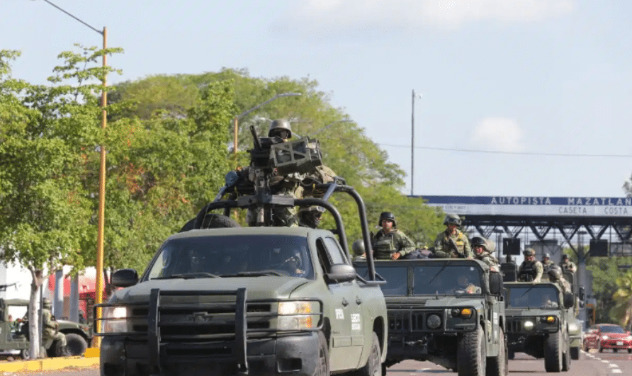 Elementos del ejército mexicano