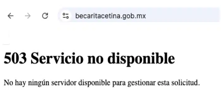 Error de sistema