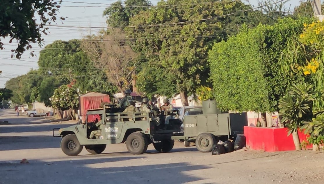 Ejército Mexicano-Culiacán-retiro de explosivos