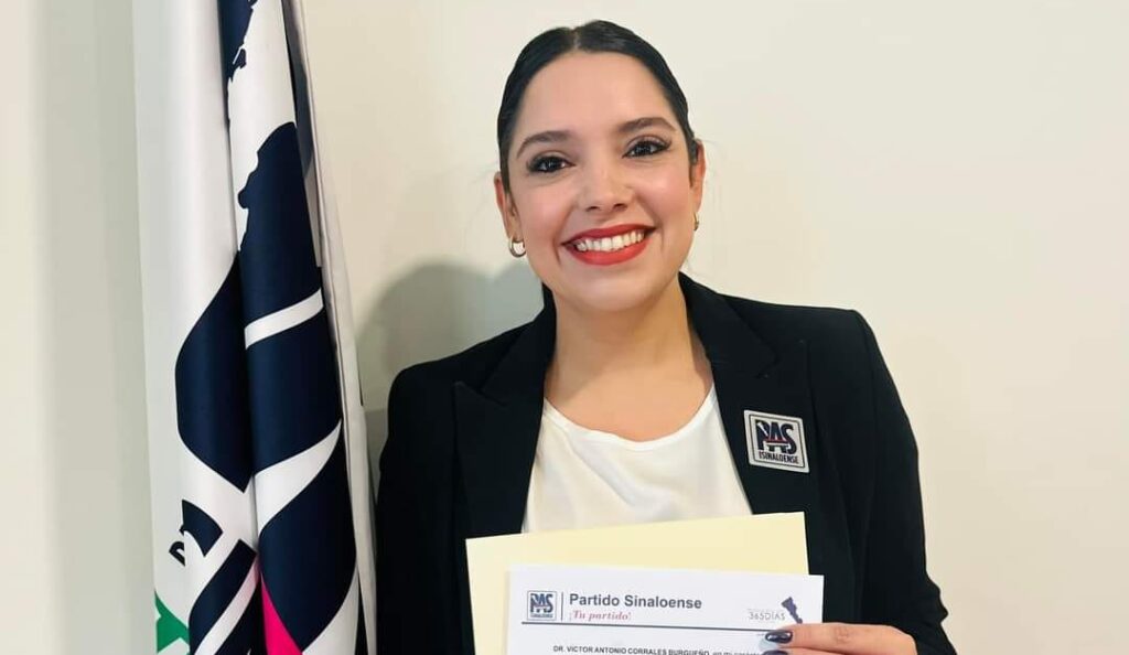 Elizabeth Chía es la nueva secretaria general del Partido Sinaloense