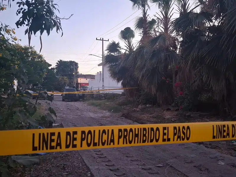 HOMICIDIO CULIACÁN DOBLE MUERTE BALAZOS CASQUILLOS