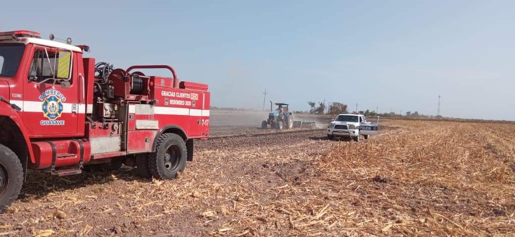 Incendio en Guasave