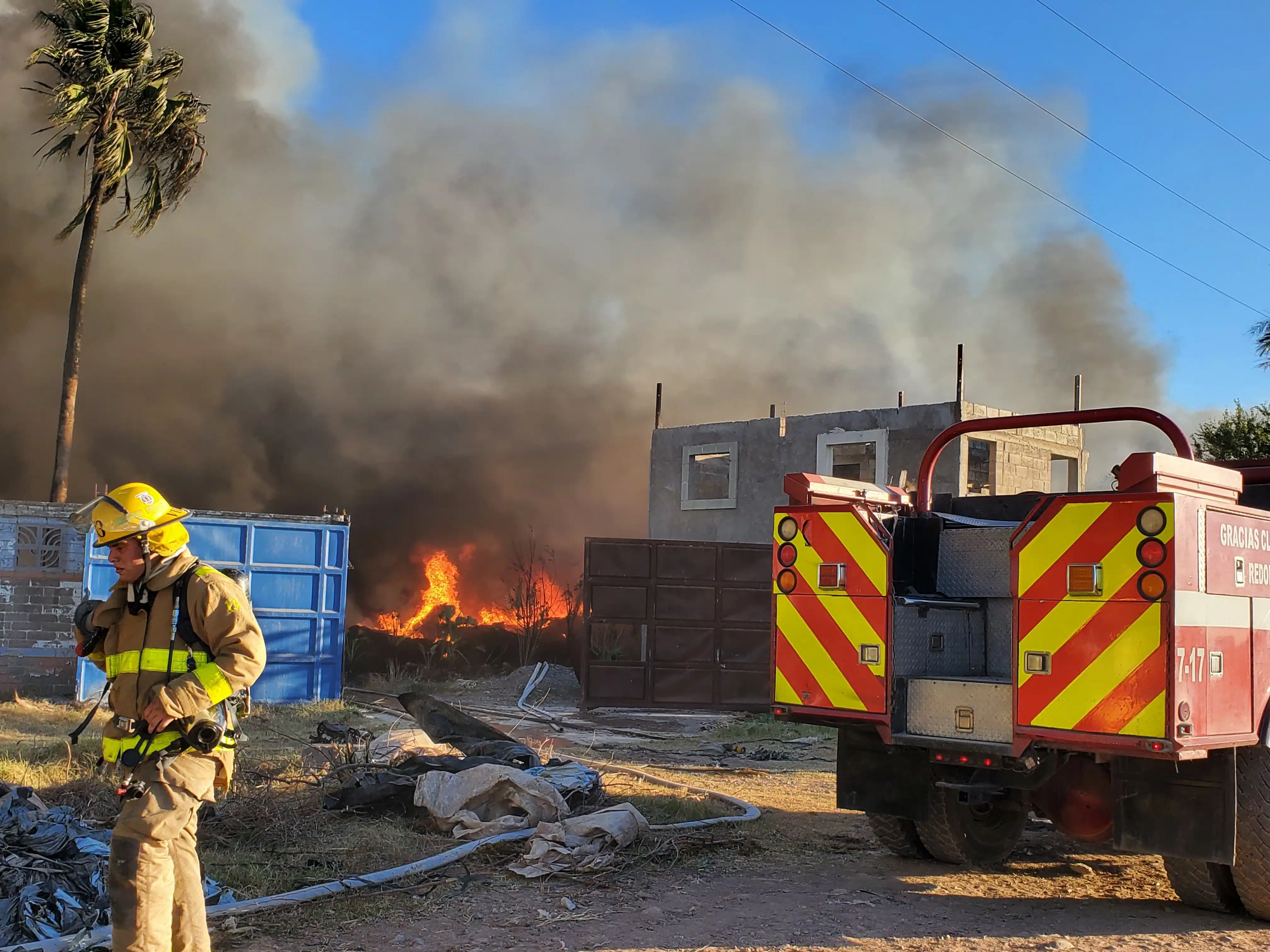 INCENDIO RECICLADORA GUASAVE CONATO