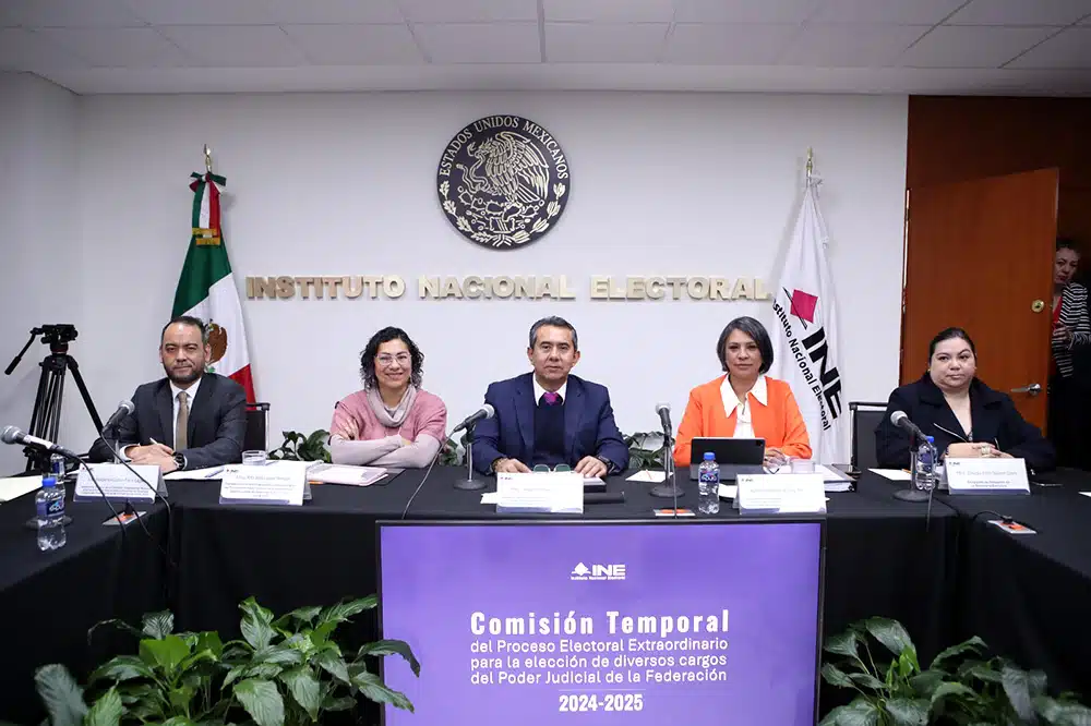 INE reanuda proceso electoral para renovación del Poder Judicial