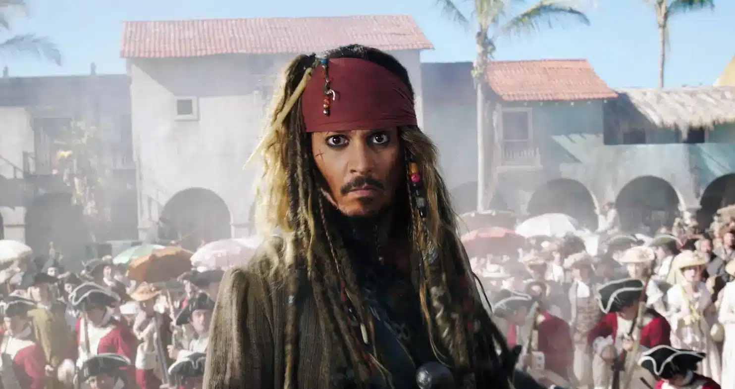 Johnny Depp como Jack Sparrow