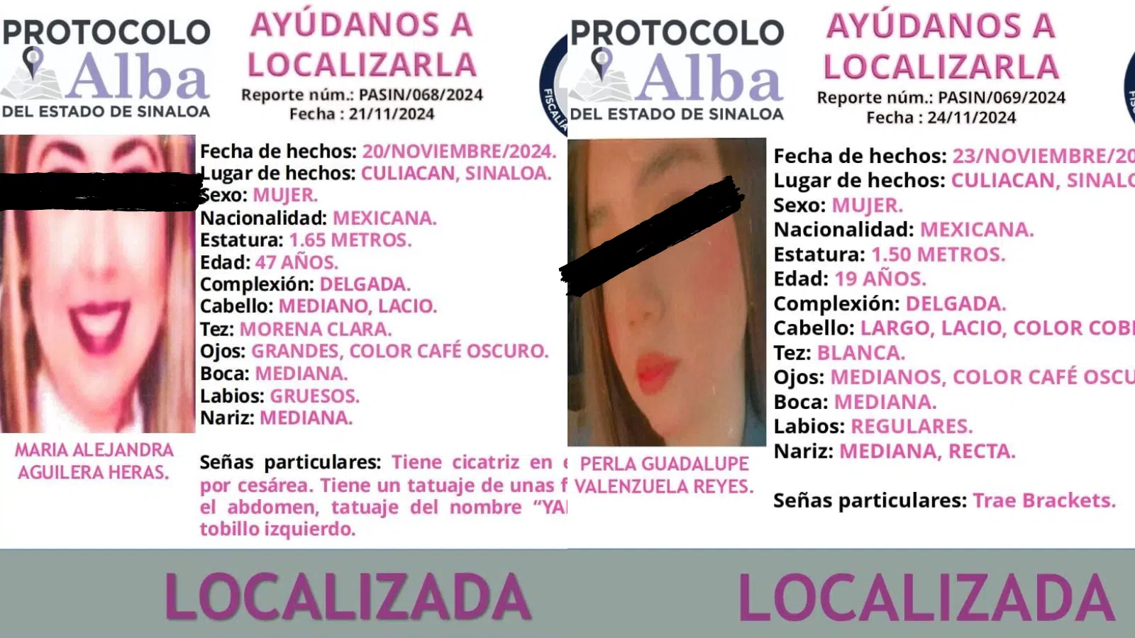 Localizadas