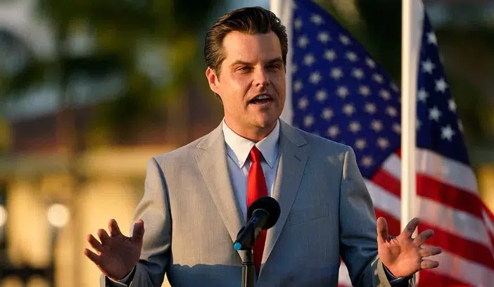 El polémico congresista Matt Gaetz es nombrado por Trump como próximo fiscal general de EU