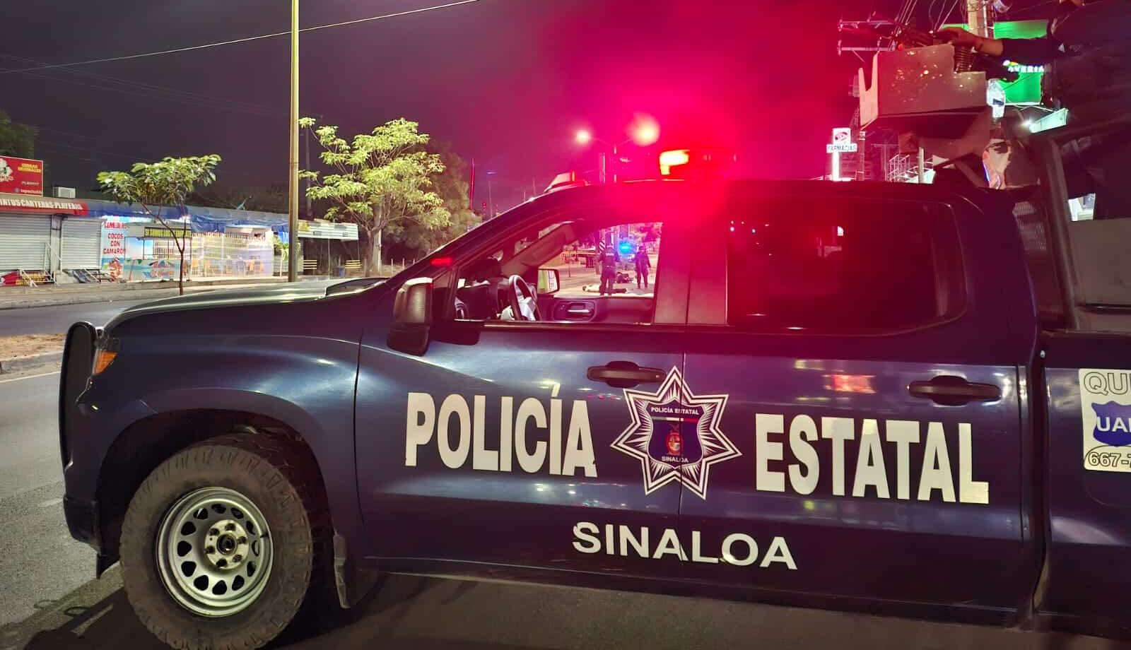 Patrulla de la PEP Sinaloa en Culiacán